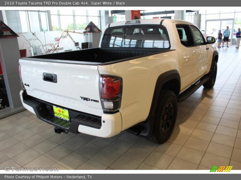 Super White / Black 2019 Toyota Tacoma TRD Pro Double Cab 4x4