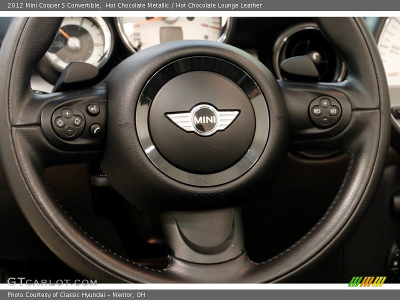 Hot Chocolate Metallic / Hot Chocolate Lounge Leather 2012 Mini Cooper S Convertible