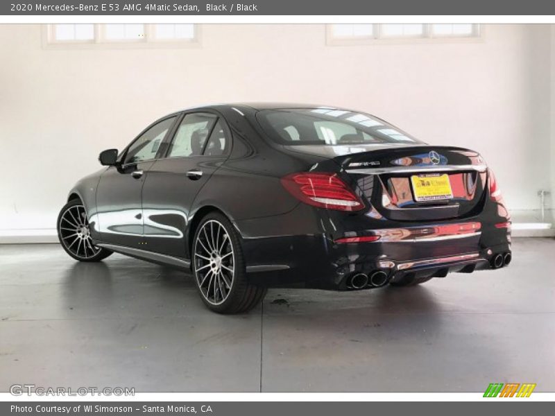 Black / Black 2020 Mercedes-Benz E 53 AMG 4Matic Sedan