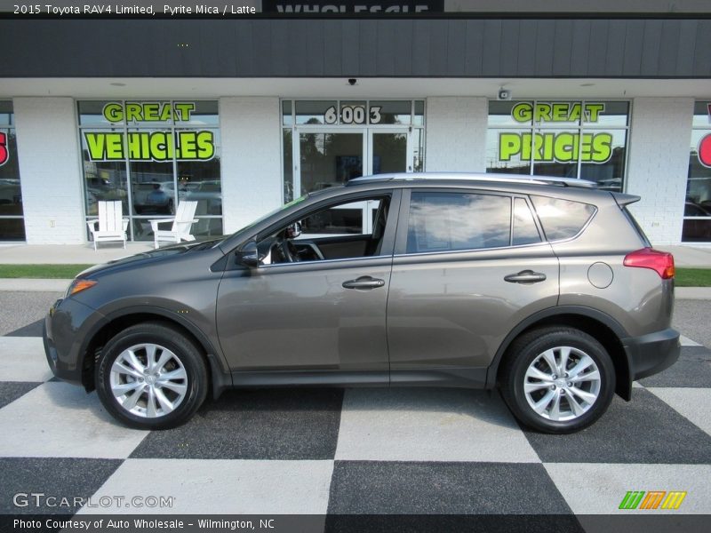 Pyrite Mica / Latte 2015 Toyota RAV4 Limited