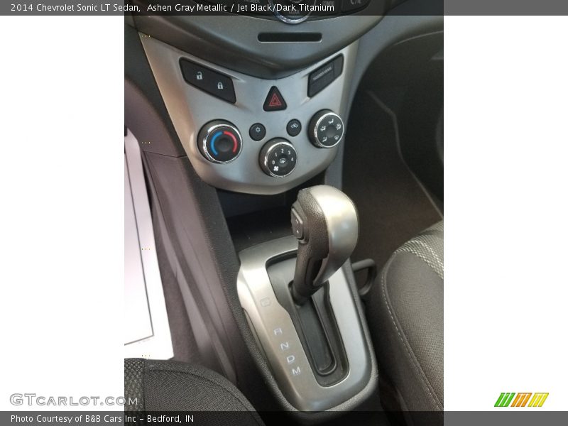 Ashen Gray Metallic / Jet Black/Dark Titanium 2014 Chevrolet Sonic LT Sedan