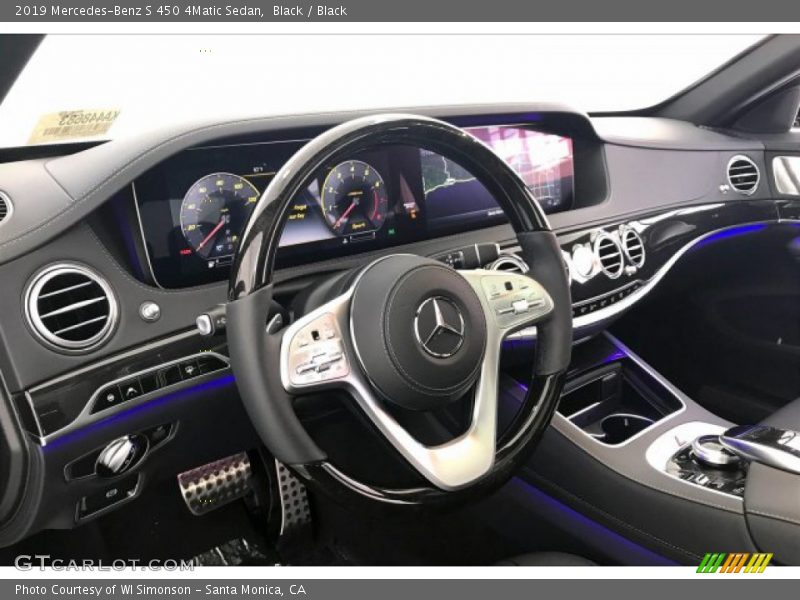 Black / Black 2019 Mercedes-Benz S 450 4Matic Sedan