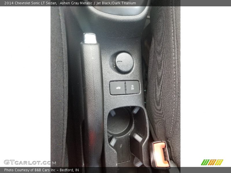 Ashen Gray Metallic / Jet Black/Dark Titanium 2014 Chevrolet Sonic LT Sedan