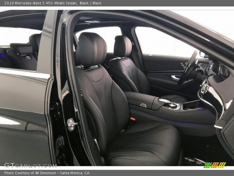 Black / Black 2019 Mercedes-Benz S 450 4Matic Sedan