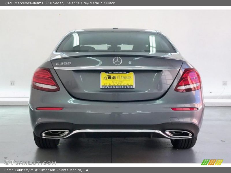 Selenite Grey Metallic / Black 2020 Mercedes-Benz E 350 Sedan