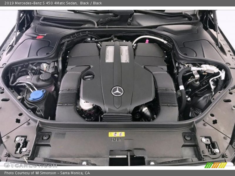 2019 S 450 4Matic Sedan Engine - 3.0 Liter DI biturbo DOHC 24-Valve VVT V6