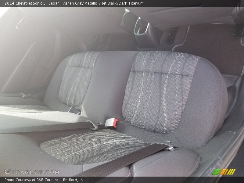 Ashen Gray Metallic / Jet Black/Dark Titanium 2014 Chevrolet Sonic LT Sedan