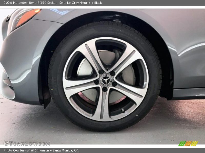Selenite Grey Metallic / Black 2020 Mercedes-Benz E 350 Sedan