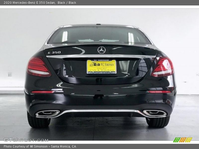 Black / Black 2020 Mercedes-Benz E 350 Sedan