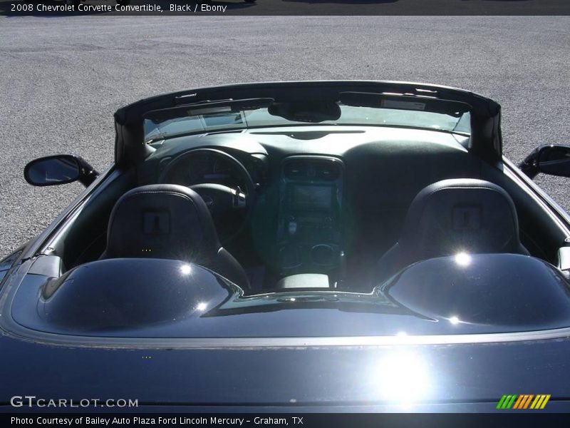 Black / Ebony 2008 Chevrolet Corvette Convertible