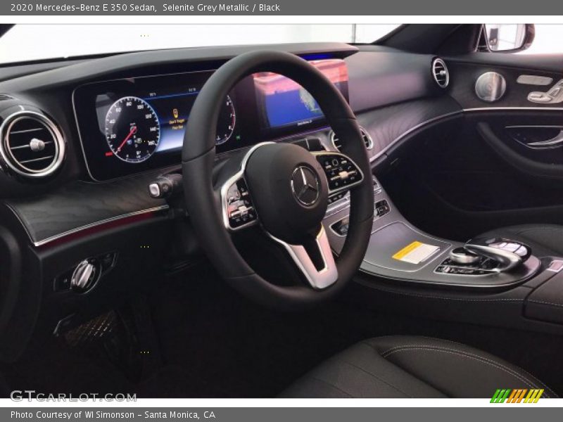 Selenite Grey Metallic / Black 2020 Mercedes-Benz E 350 Sedan