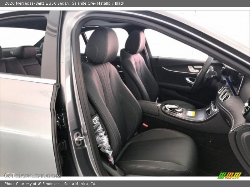 Selenite Grey Metallic / Black 2020 Mercedes-Benz E 350 Sedan