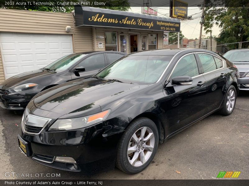 Crystal Black Pearl / Ebony 2013 Acura TL Technology