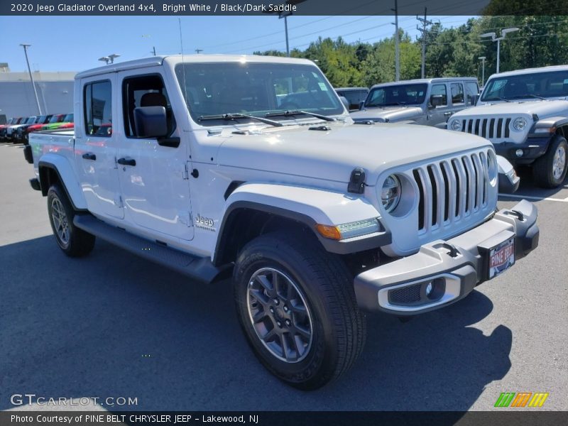 Bright White / Black/Dark Saddle 2020 Jeep Gladiator Overland 4x4