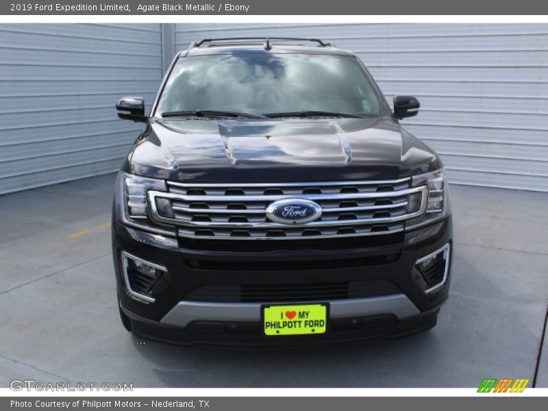 Agate Black Metallic / Ebony 2019 Ford Expedition Limited