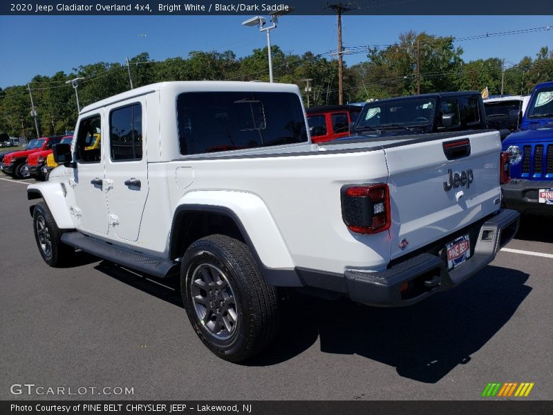 Bright White / Black/Dark Saddle 2020 Jeep Gladiator Overland 4x4