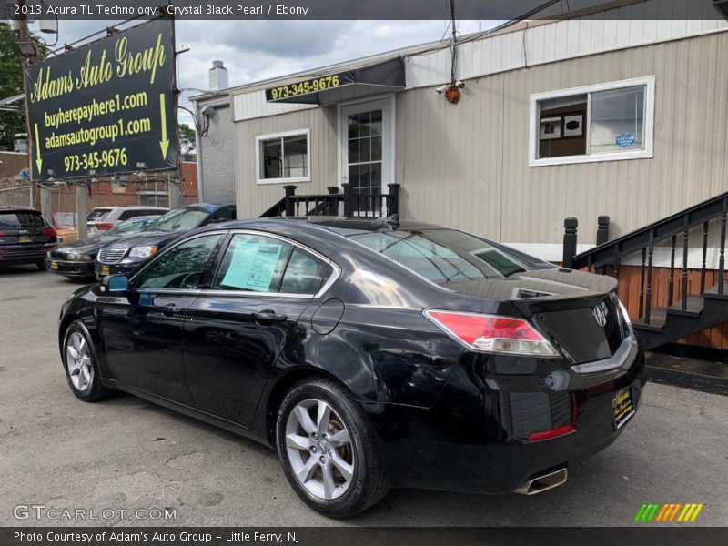 Crystal Black Pearl / Ebony 2013 Acura TL Technology