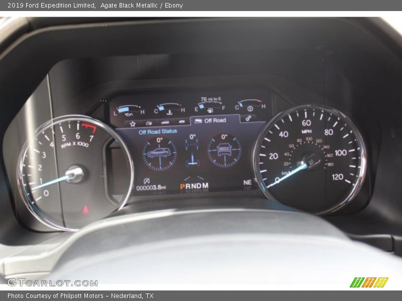 Agate Black Metallic / Ebony 2019 Ford Expedition Limited