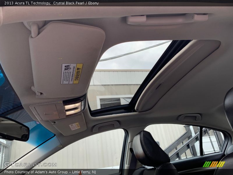 Crystal Black Pearl / Ebony 2013 Acura TL Technology