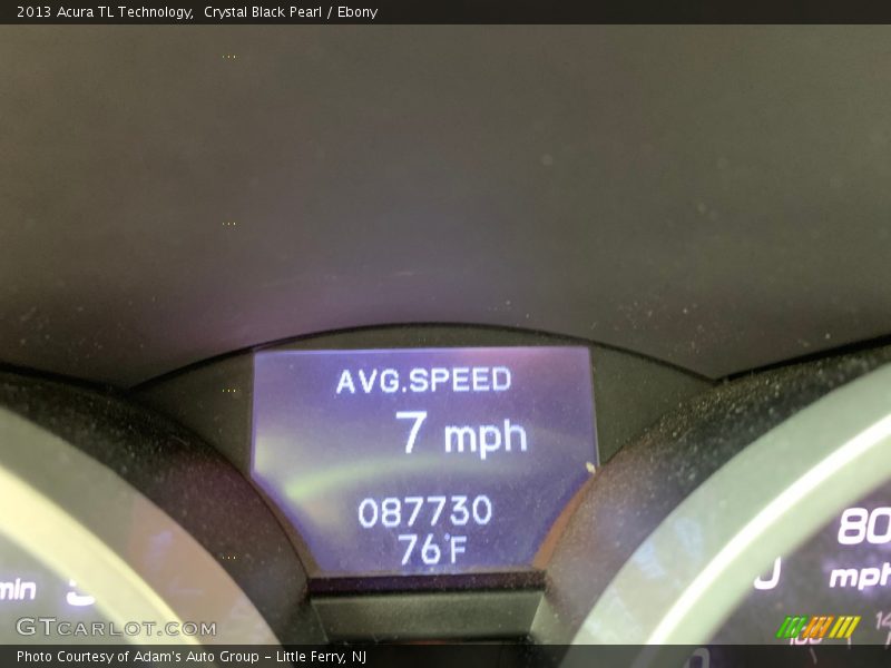 Crystal Black Pearl / Ebony 2013 Acura TL Technology