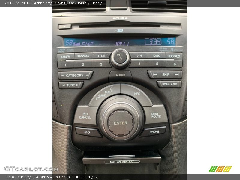 Crystal Black Pearl / Ebony 2013 Acura TL Technology