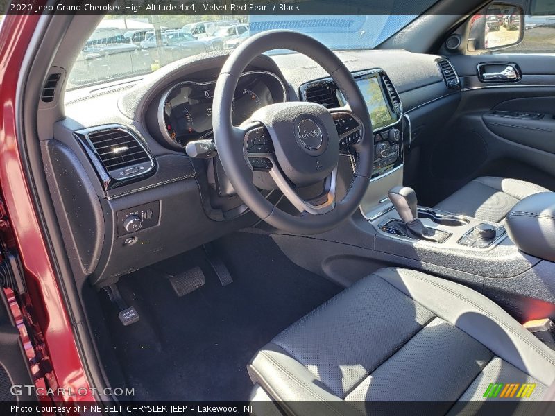 Velvet Red Pearl / Black 2020 Jeep Grand Cherokee High Altitude 4x4