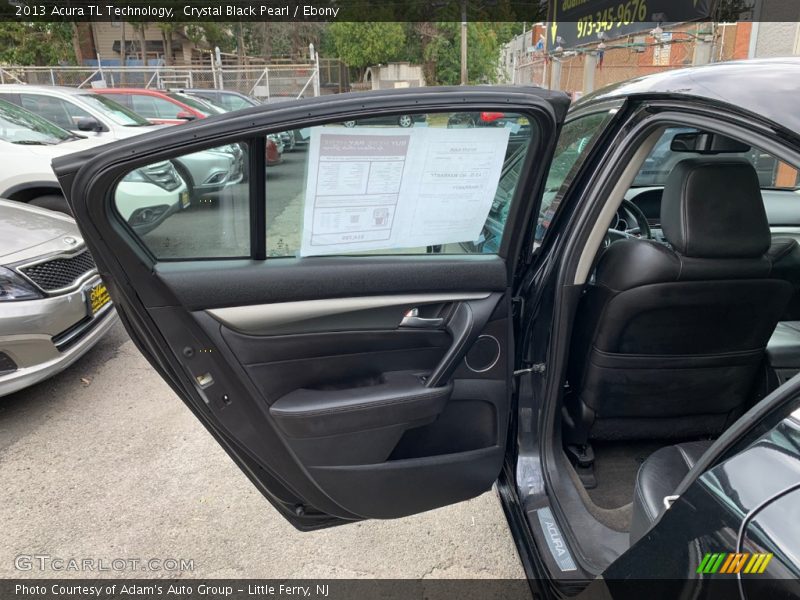 Crystal Black Pearl / Ebony 2013 Acura TL Technology