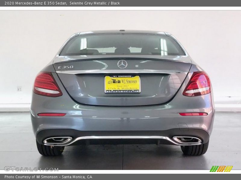 Selenite Grey Metallic / Black 2020 Mercedes-Benz E 350 Sedan