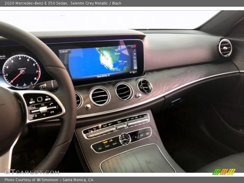 Dashboard of 2020 E 350 Sedan