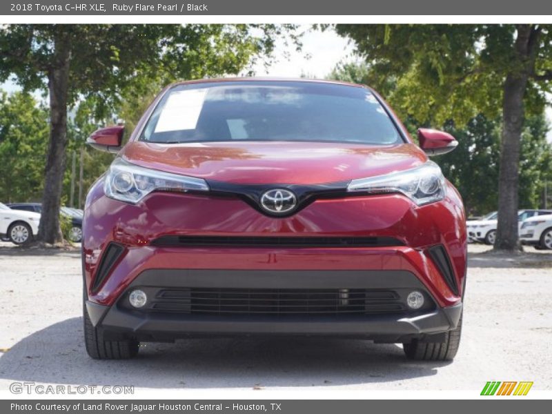 Ruby Flare Pearl / Black 2018 Toyota C-HR XLE