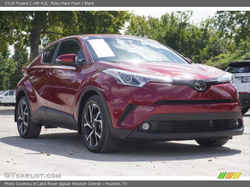 Ruby Flare Pearl / Black 2018 Toyota C-HR XLE