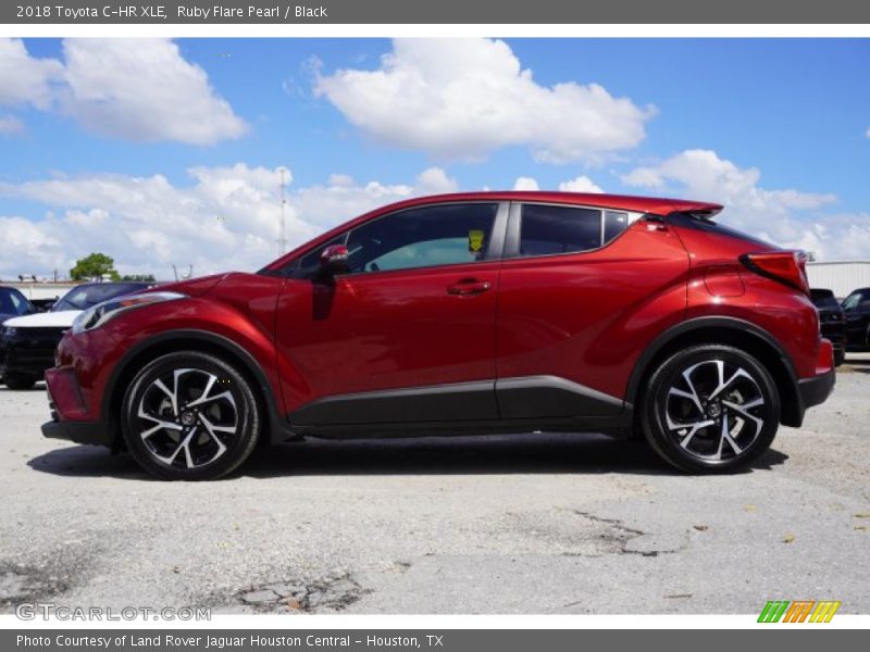 Ruby Flare Pearl / Black 2018 Toyota C-HR XLE