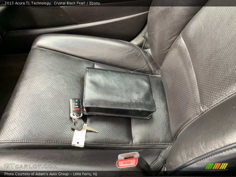 Crystal Black Pearl / Ebony 2013 Acura TL Technology