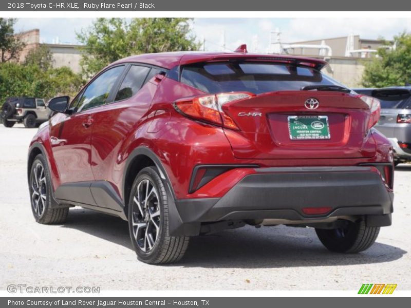 Ruby Flare Pearl / Black 2018 Toyota C-HR XLE