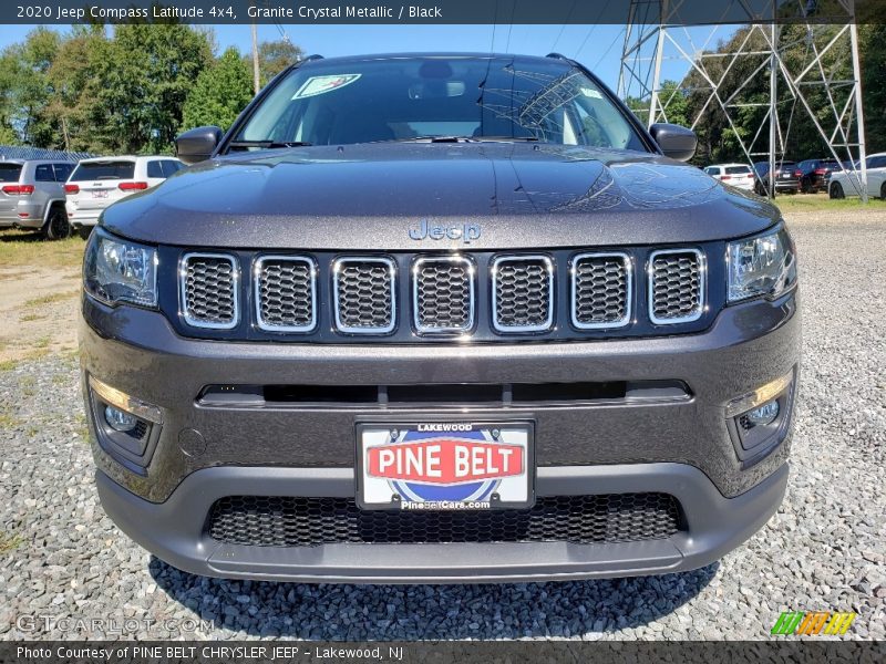 Granite Crystal Metallic / Black 2020 Jeep Compass Latitude 4x4