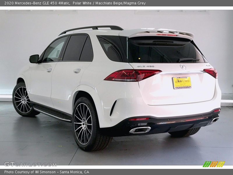 Polar White / Macchiato Beige/Magma Grey 2020 Mercedes-Benz GLE 450 4Matic