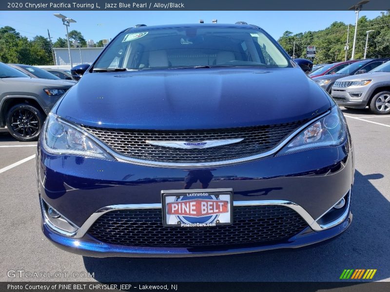 Jazz Blue Pearl / Alloy/Black 2020 Chrysler Pacifica Touring L