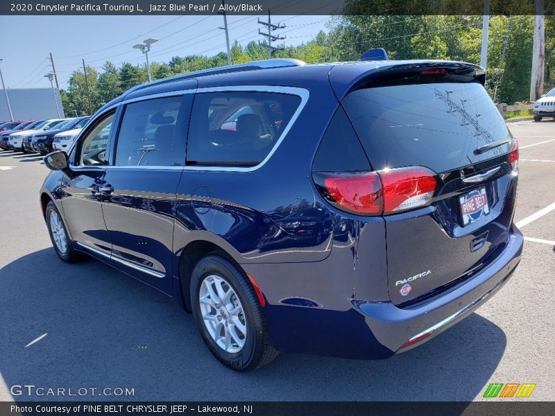 Jazz Blue Pearl / Alloy/Black 2020 Chrysler Pacifica Touring L