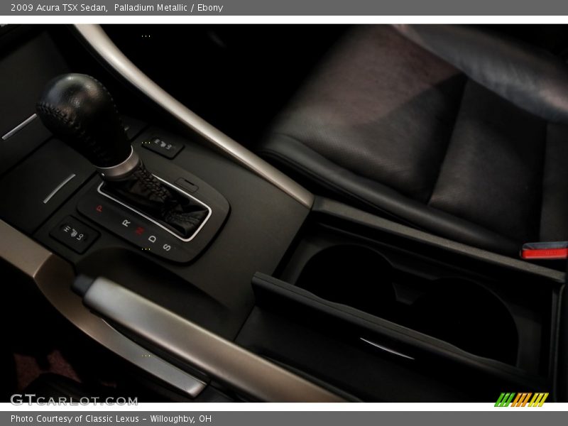 Palladium Metallic / Ebony 2009 Acura TSX Sedan