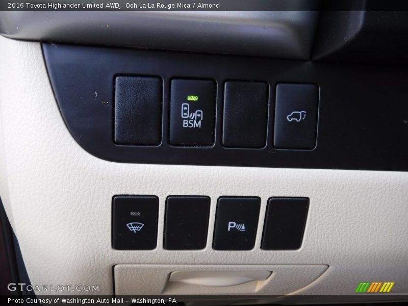 Ooh La La Rouge Mica / Almond 2016 Toyota Highlander Limited AWD