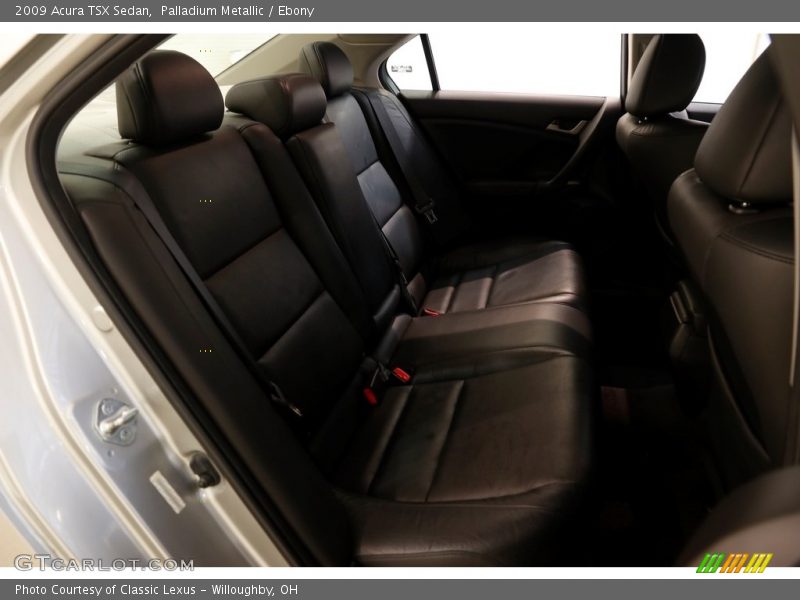 Palladium Metallic / Ebony 2009 Acura TSX Sedan