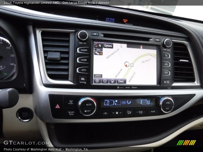 Ooh La La Rouge Mica / Almond 2016 Toyota Highlander Limited AWD