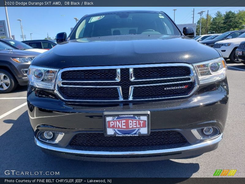 DB Black / Black 2020 Dodge Durango SXT AWD