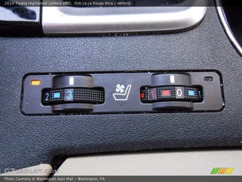 Ooh La La Rouge Mica / Almond 2016 Toyota Highlander Limited AWD