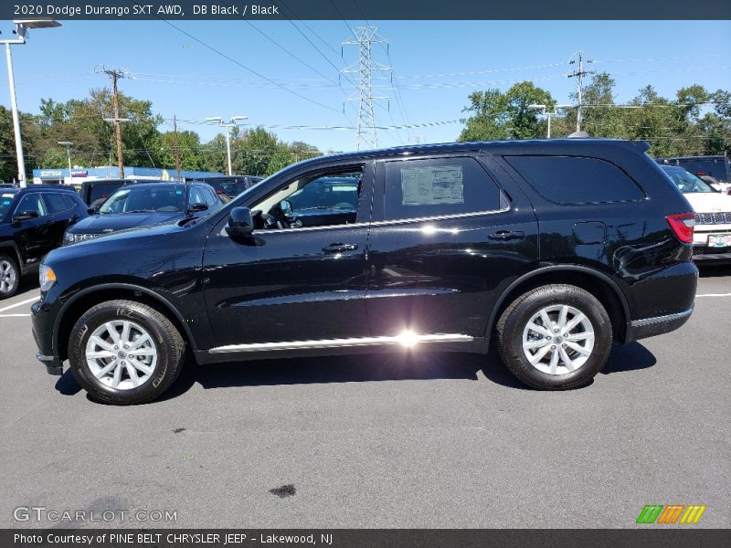 DB Black / Black 2020 Dodge Durango SXT AWD