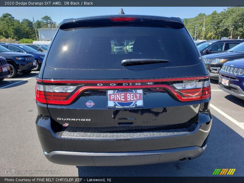 DB Black / Black 2020 Dodge Durango SXT AWD