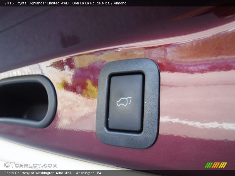 Ooh La La Rouge Mica / Almond 2016 Toyota Highlander Limited AWD