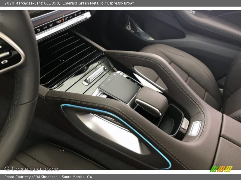 Controls of 2020 GLE 350
