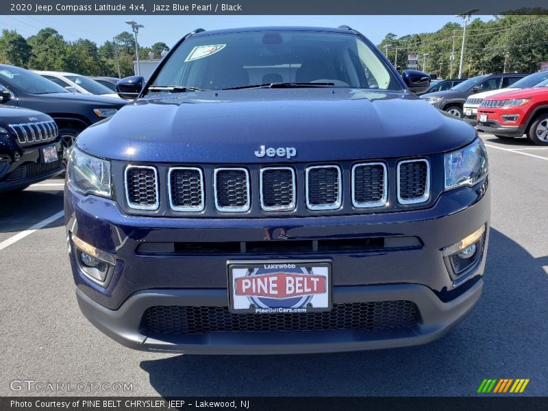 Jazz Blue Pearl / Black 2020 Jeep Compass Latitude 4x4