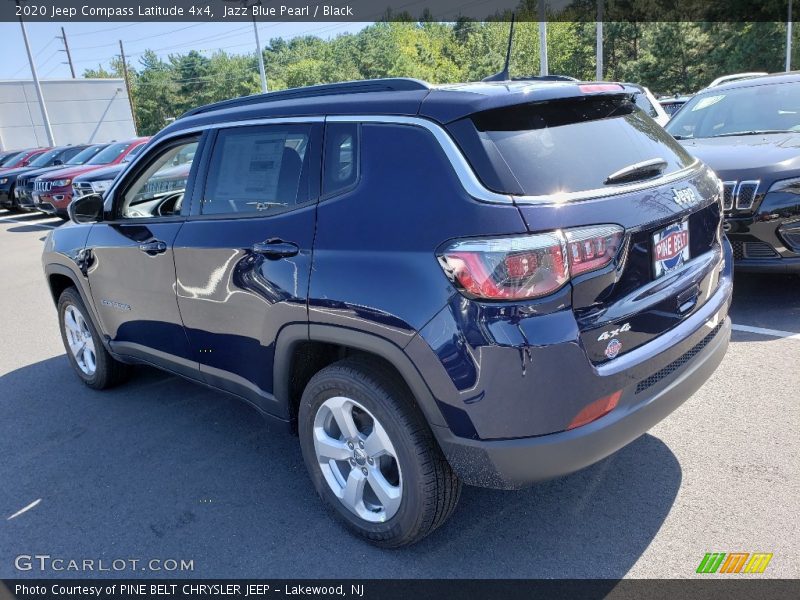 Jazz Blue Pearl / Black 2020 Jeep Compass Latitude 4x4